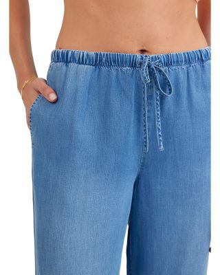 Wide Leg Drawstring Pants