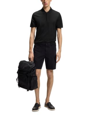 H Paras Quarter Zip Polo Shirt