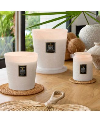 Tahitian Coconut Vanilla 3 Wick Hearth Candle