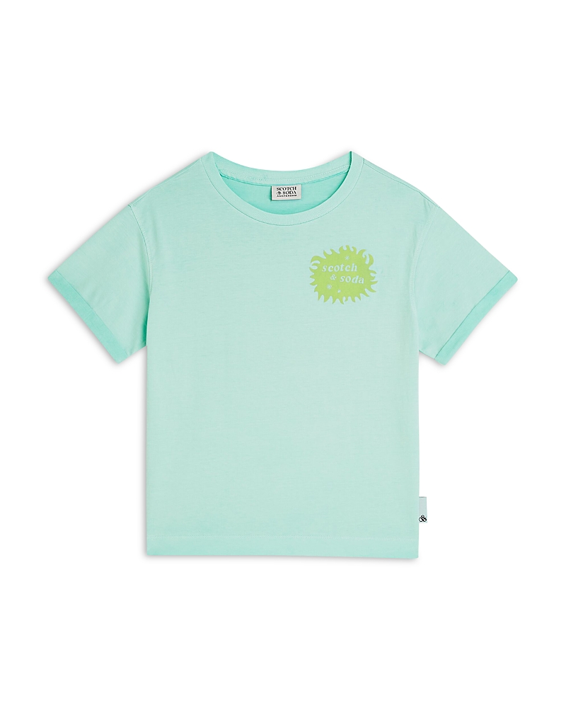 Scotch & Soda Boys' Front Artwork Relaxed Fit Tee - Little Kid, Big Kid