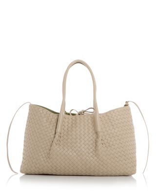 Pinacoteca Reversible Intrecciato Leather Tote