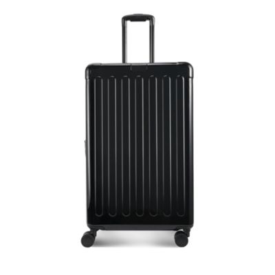 Nostos Glossy Large Expandable Spinner Checked Bag