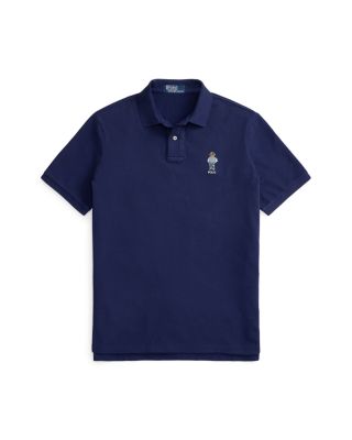 Classic Fit Polo Bear Mesh Polo Shirt