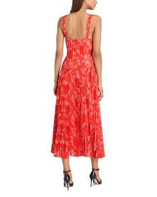 Botanical Floral A Line Dress