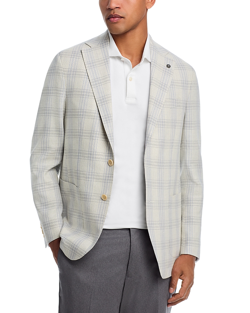 Jack Victor Hampton Plaid Jersey Jacket