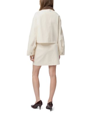 Ella Canvas Cropped Jacket