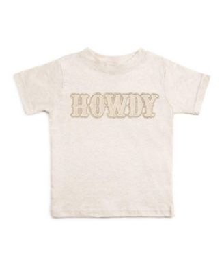 Girls' Howdy Patch Short Sleeve T-Shirt - Baby, Little Kid