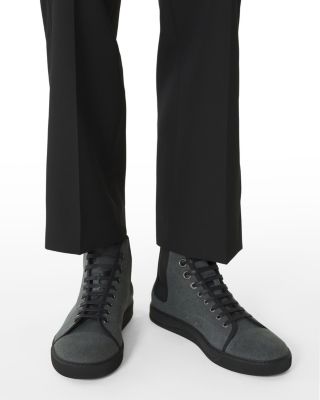 Men's Dbb1 High Top Canvas Sneakers