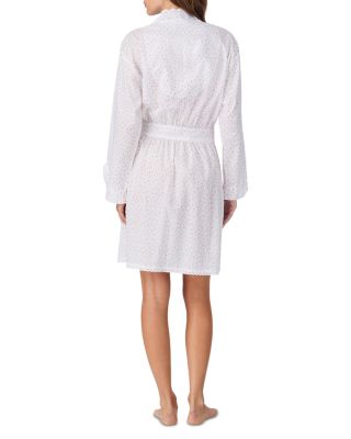 Lawn Short Wrap Robe - Exclusive