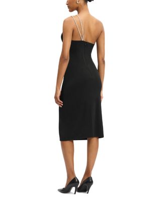 One Shoulder Midi Dress