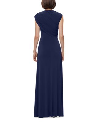 High Slit Asymmetrical Gown