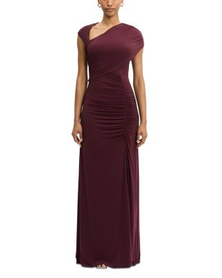 High Slit Asymmetrical Gown