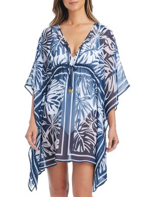 Deep V Cover Up Caftan