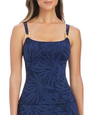 Square Neck Tankini & Skirted Hipster