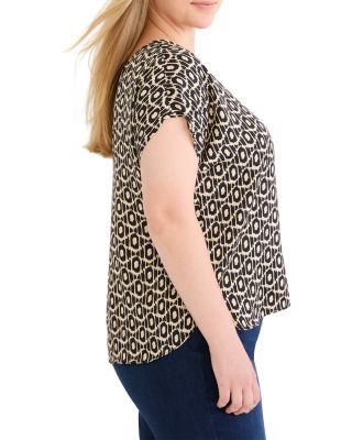 Lacy Diamonds Day Gloss Woven Tee