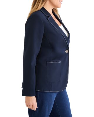 Stretch Accent Stitch Anywhere Blazer