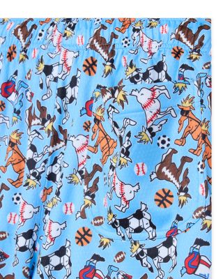 Unisex Printed Pull On Shorts - Big Kid