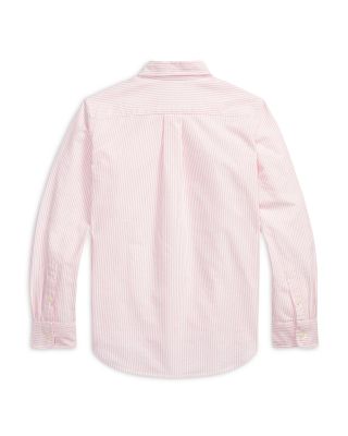 Boys' Striped Cotton Oxford Shirt - Little Kid, Big Kid