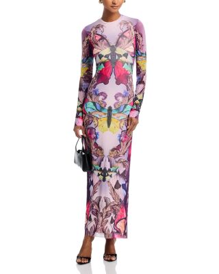 Didi Maxi Dress in Citrus Paisley