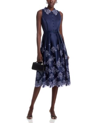 Merisel Sleeveless Shirt Dress