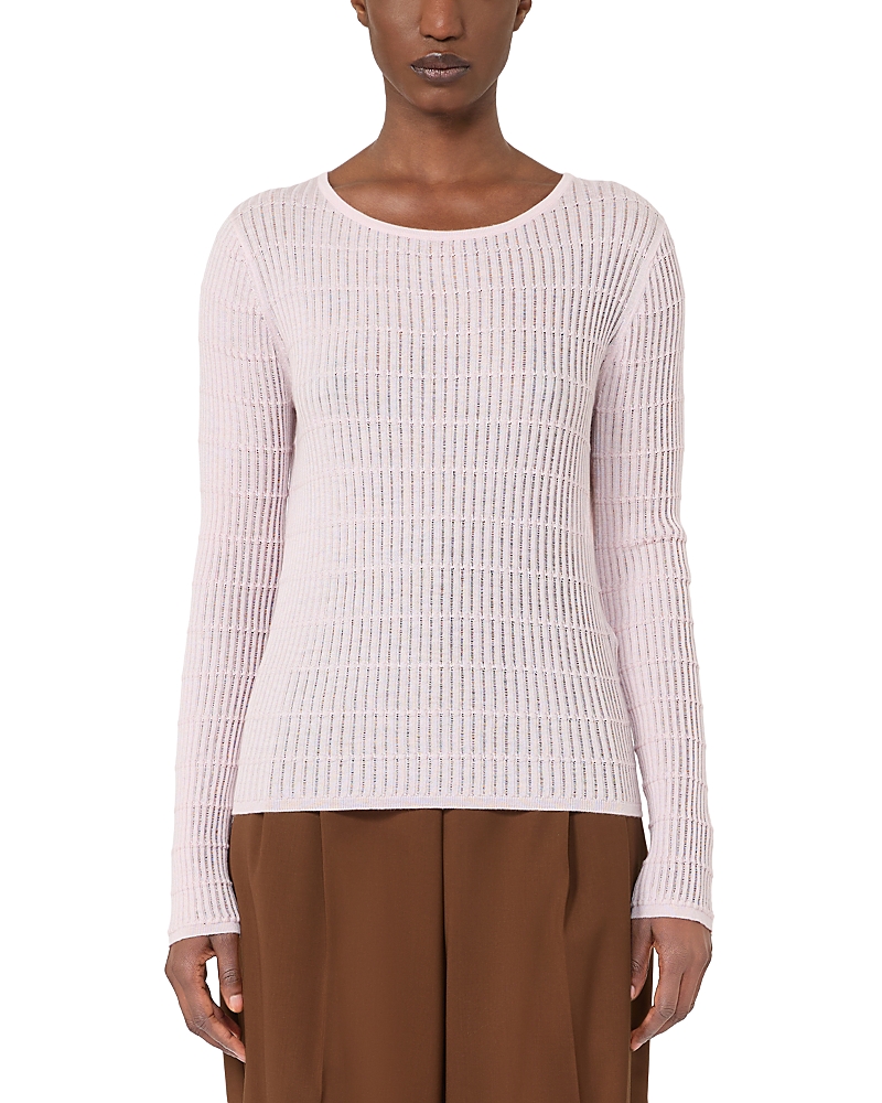 Max Mara Studio Mstpedone Boat Neck Sweater