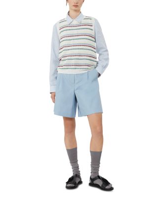 Wkdpiuma Striped Linen Top