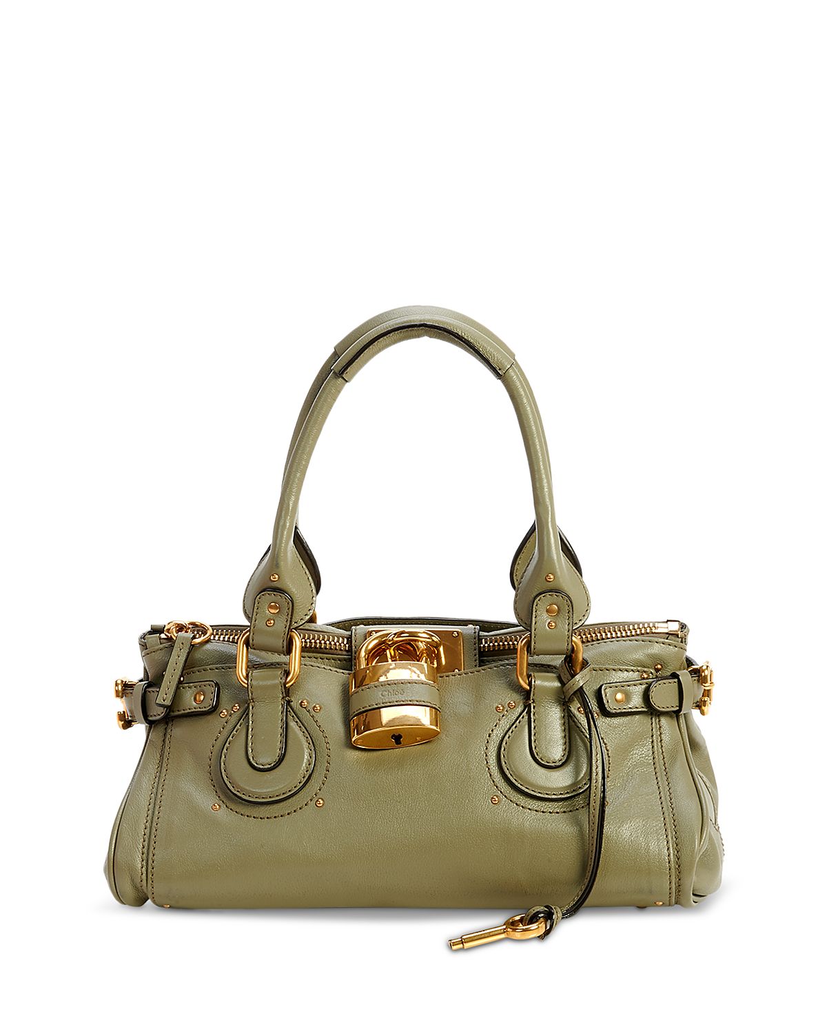 Chloe Paddington Padlock Shoulder Bag
