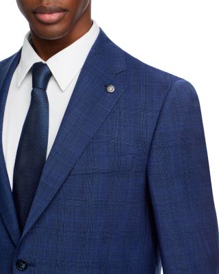 Classic Fit Tonal Plaid Suit