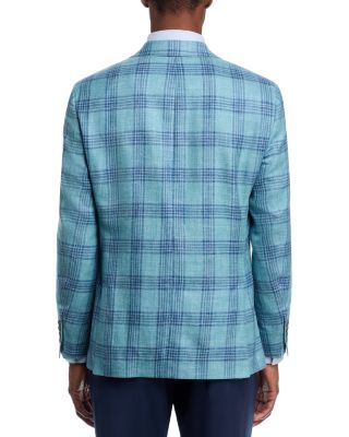 Classic Fit Plaid Sport Coat