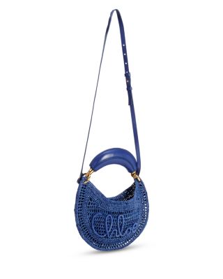 Summer Banana Mini Raffia Bag
