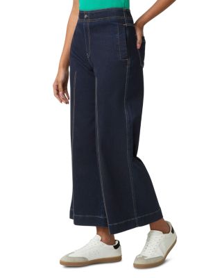 Fine Lines Denim Crop Jeans