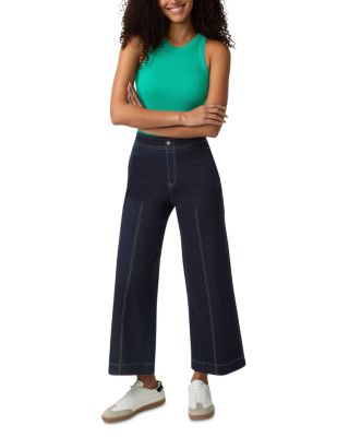 Fine Lines Denim Crop Jeans