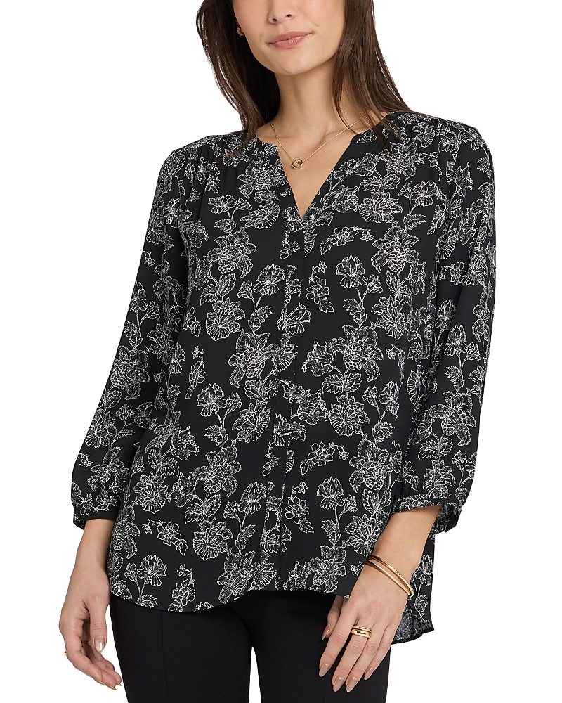 Nydj Pintuck Blouse