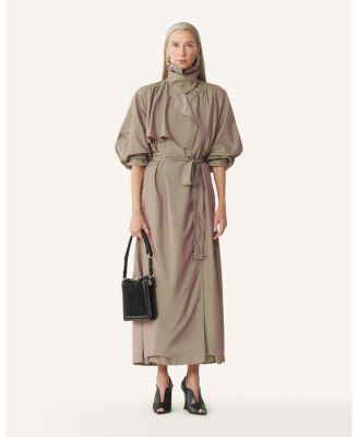  Compagnon Small Asymmetrical Bag in Python Finishing