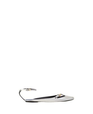  Women's Mary-Jane Ballerina in Leather