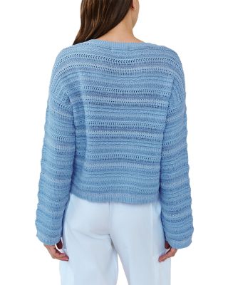 Textured Crewneck Sweater