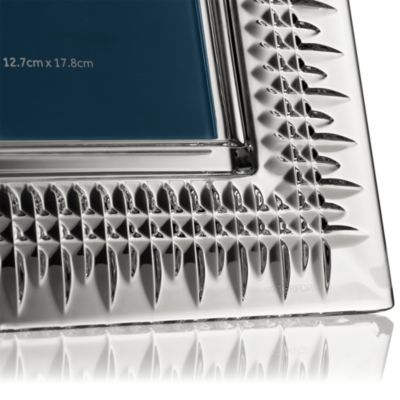 Lismore Diamond Frame & Champagne Flutes Set