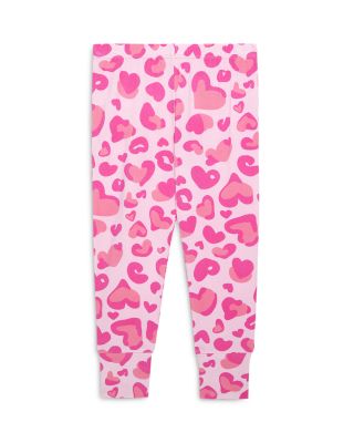 Girls' Love Leopard Classic Pajama Set - Little Kid
