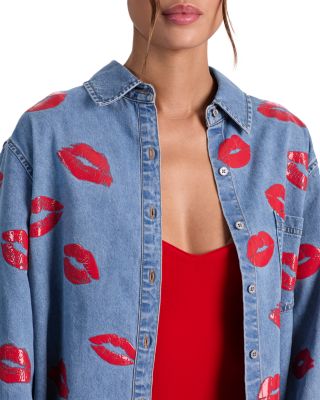 Finely Oversized Denim Shirt