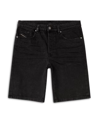 Regular Fit Black Denim Jean Shorts