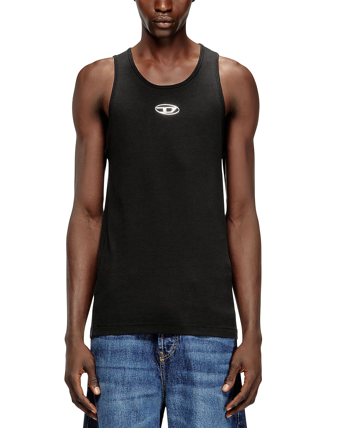 Diesel Logo Graphic Tank Top