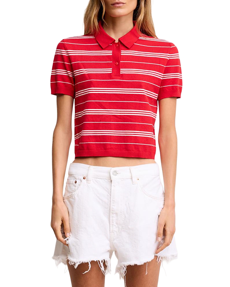Denimist Shrunken Polo Sweater