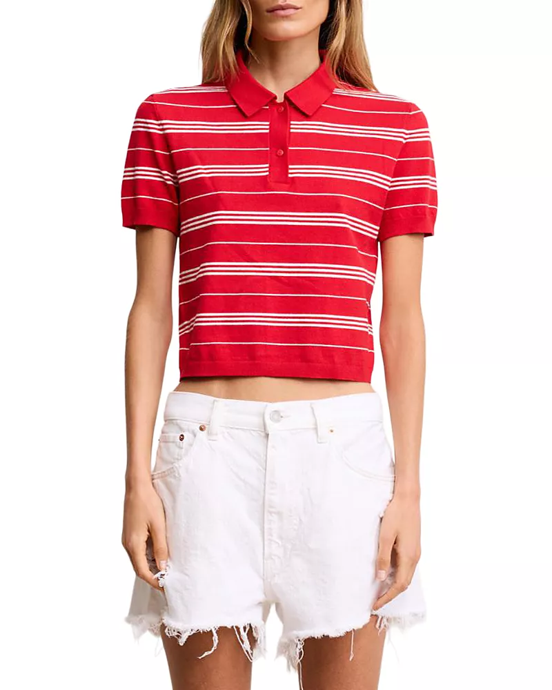 Denimist Shrunken Polo Sweater