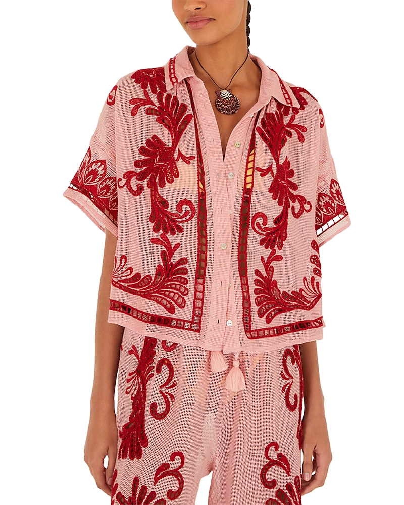 Farm Rio Arabesc Top Swim Cover-Up