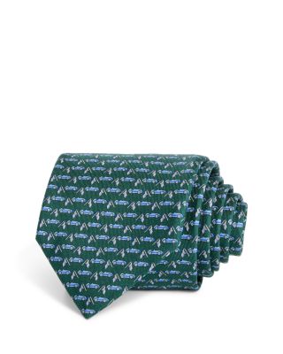 Silk Classic Race Car Tie