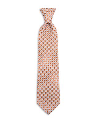 Silk Classic Gancini Grid Pattern