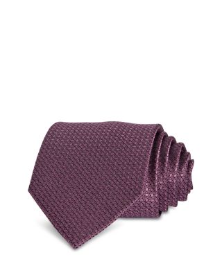 Silk Classic Weave Pattern Tie - Exclusive