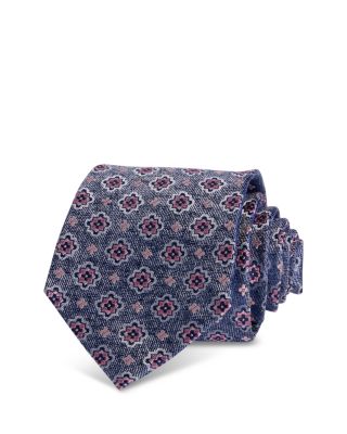 Silk Classic Floral Medallion Tie - Exclusive