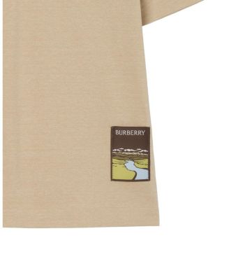  Landscape Label Cotton T-shirt