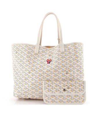 PM Saint Louis Tote Claire Voie Coated Canvas